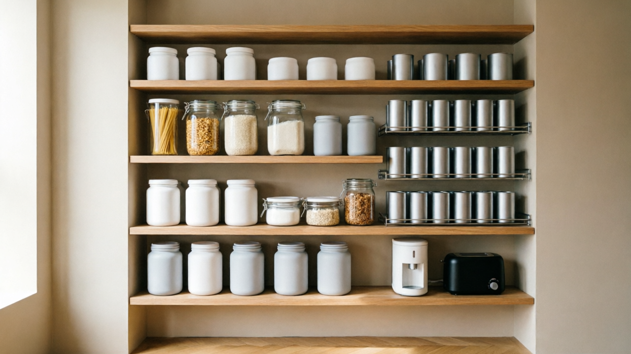 Pantry Organization: Zone-by-Zone Layout + Product Picks by Pantry Size