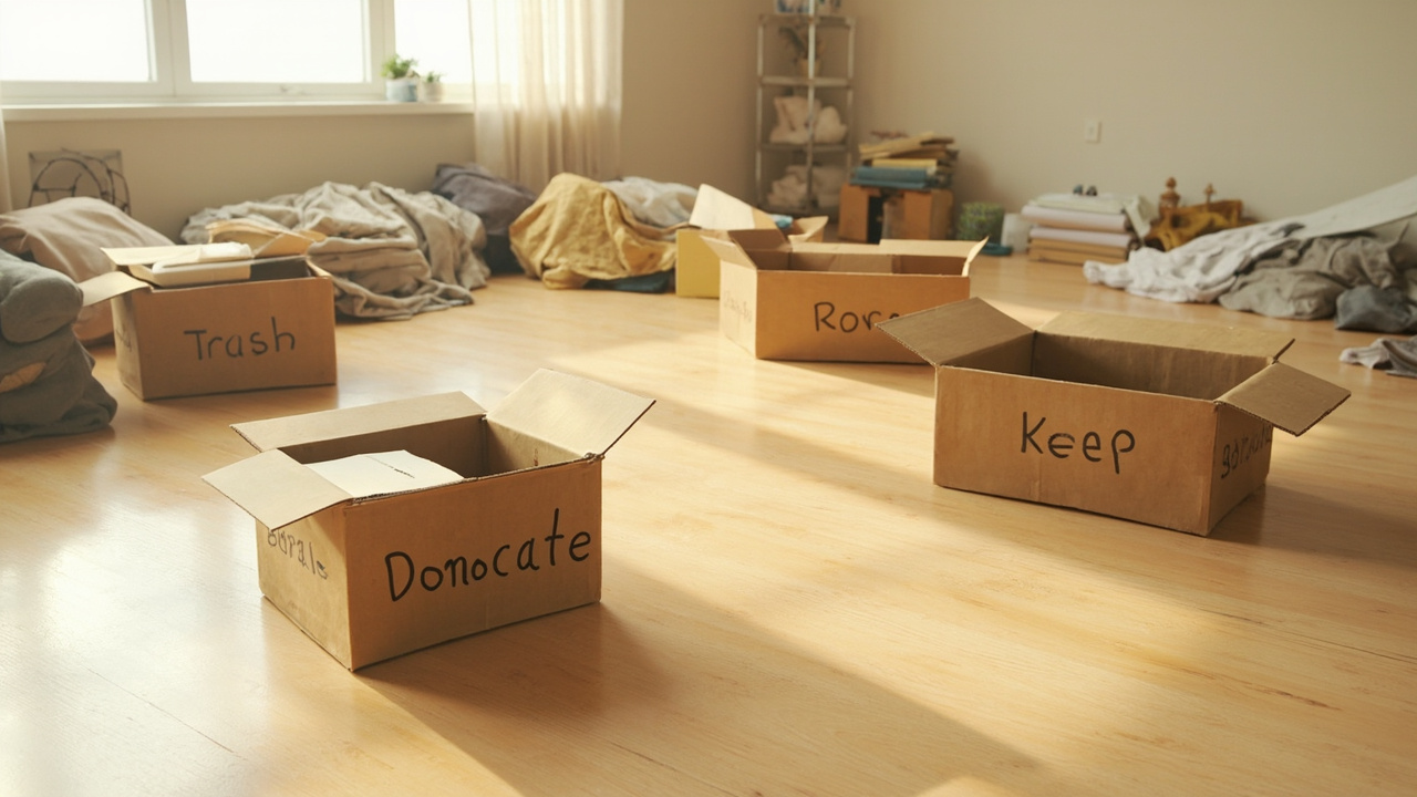 Declutter Fast: The 4-Quadrant System for One-Day Decluttering