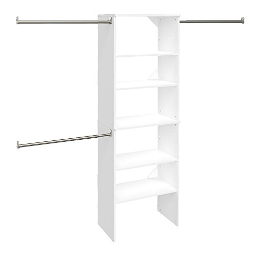 ClosetMaid SuiteSymphony Wood Closet Organizer Starter Kit