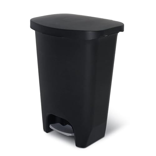 Glad 13-Gallon Kitchen Trash Can with Foot Pedal