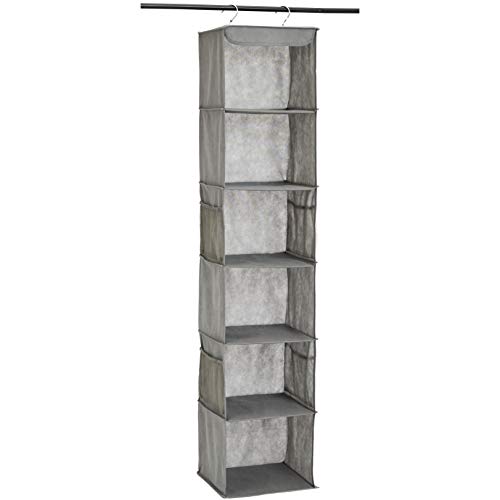 Amazon Basics 6-Tier Hanging Closet Shelf